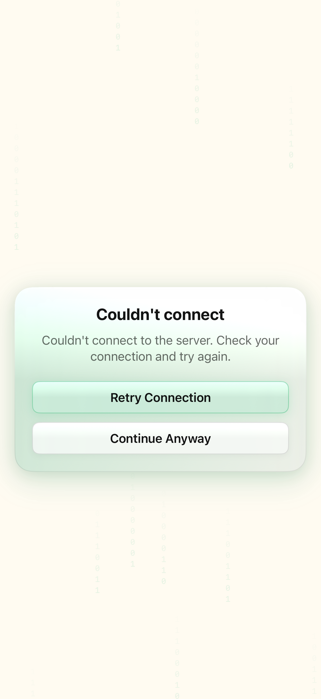 Native iOS Launch problem screen