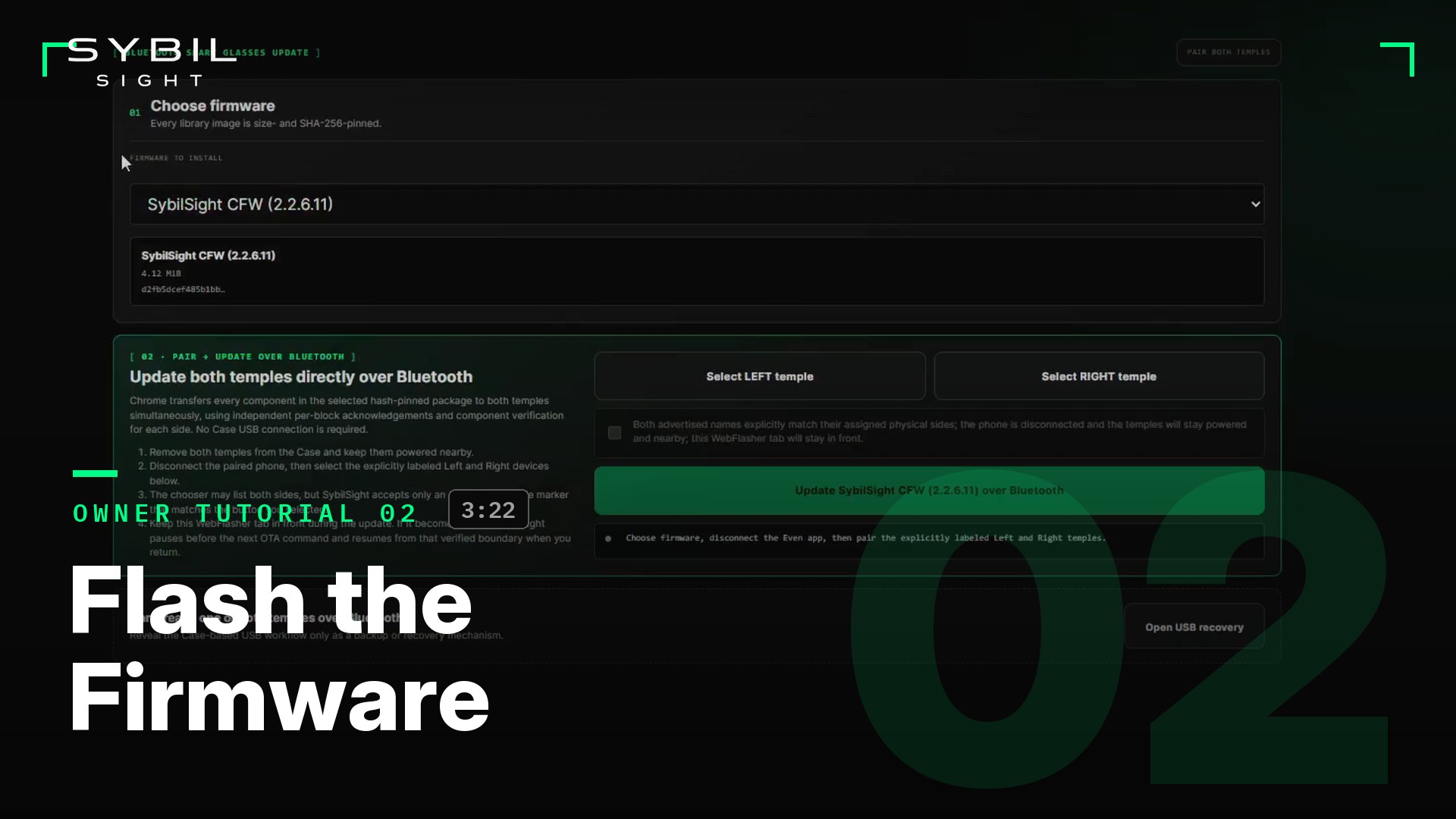 Flash the Firmware lesson poster